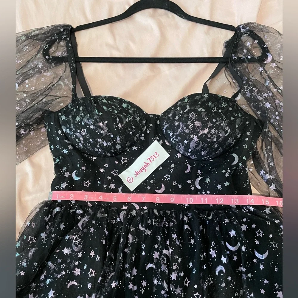 Ava Gowns Celestial Mini Dress - Picture 4 of 6